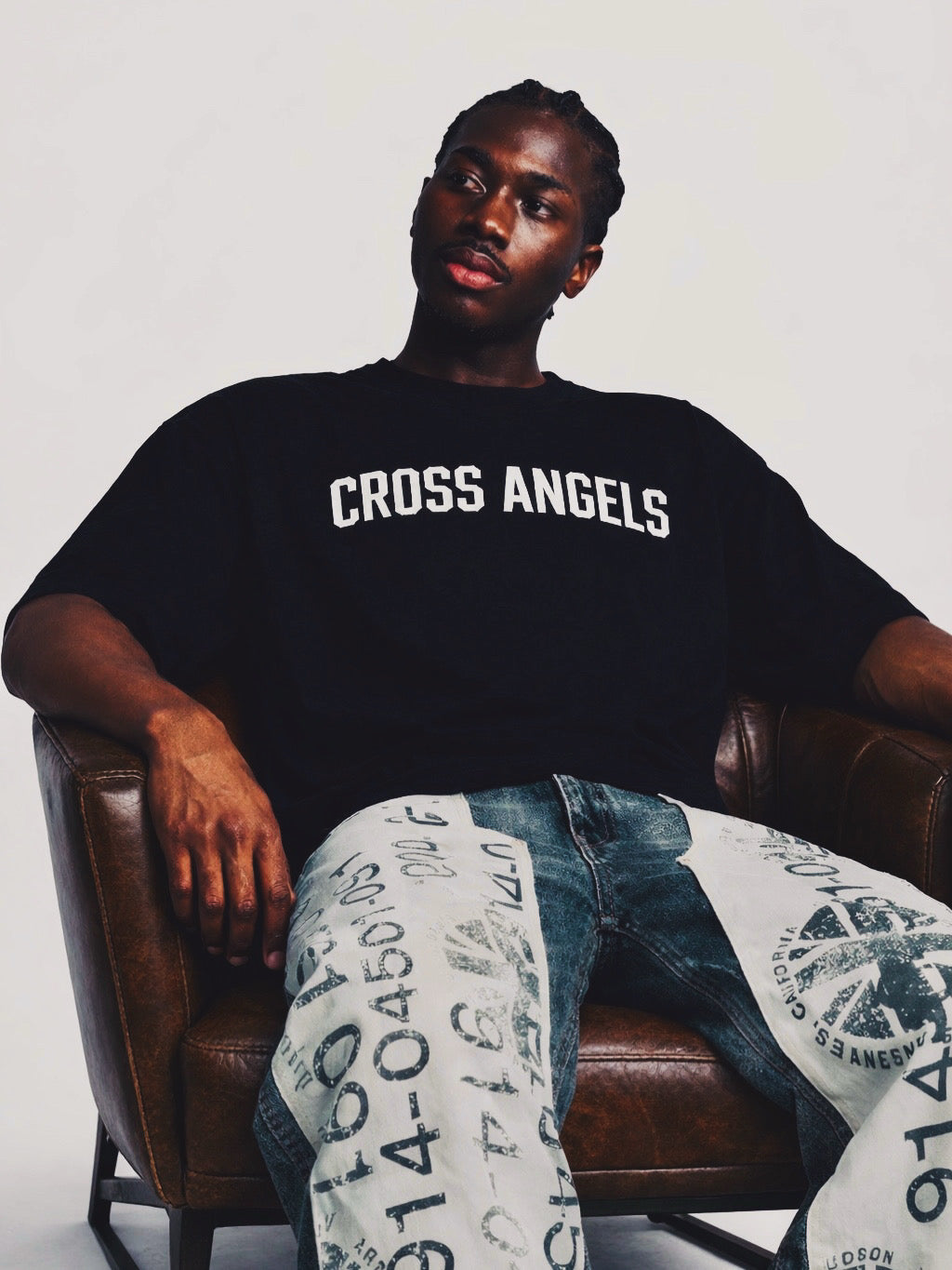 HOLY SPIRIT DEPT —
Oversized Cropped Tee